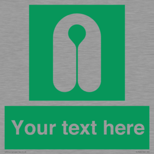 Custom sign safe condition Lifejacket